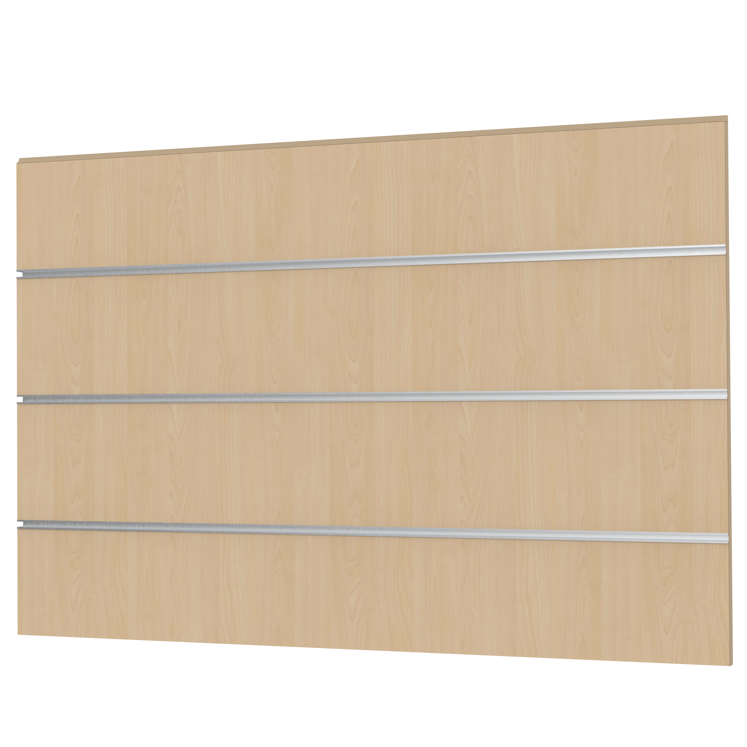 SLATWALL LARGEUR 1200MM X HAUTEUR 800mm ESPACEMENT DE FENTE CC200MM. Y COMPRIS LES INSERTS EN ALUMINIUM