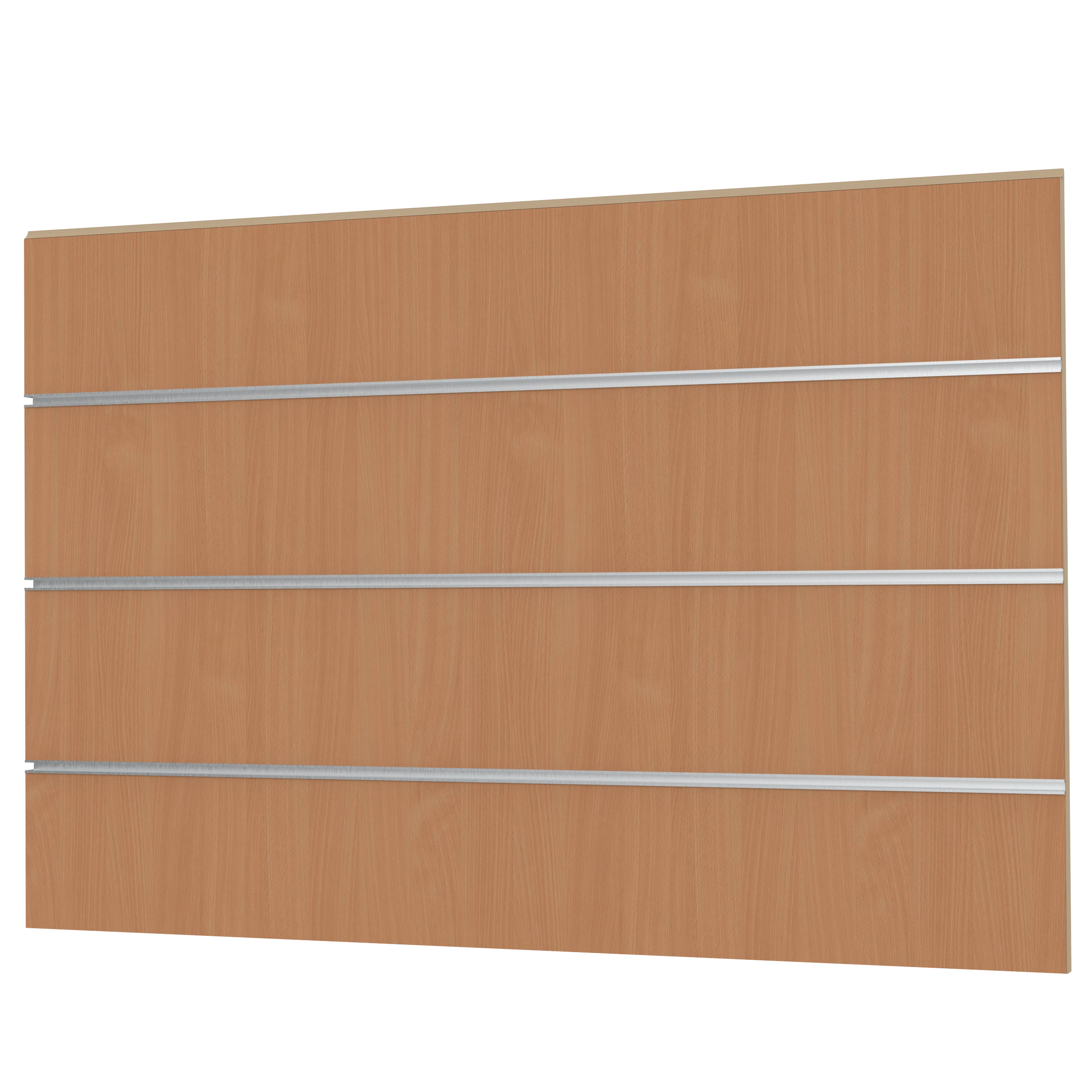 SLATWALL LARGEUR 1200MM X HAUTEUR 800mm ESPACEMENT DE FENTE CC200MM. Y COMPRIS LES INSERTS EN ALUMINIUM