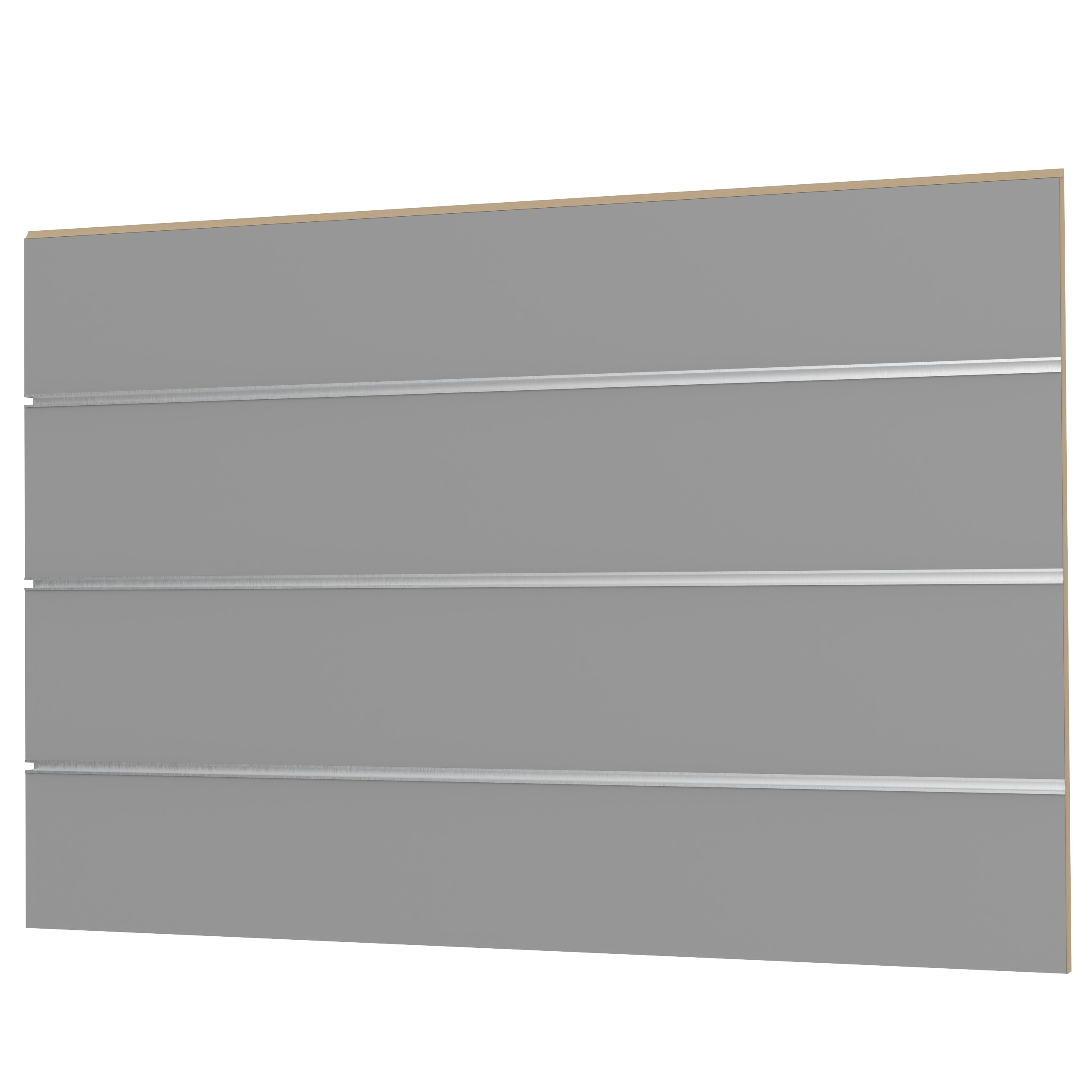 SLATWALL LARGEUR 1200MM X HAUTEUR 800mm ESPACEMENT DE FENTE CC200MM. Y COMPRIS LES INSERTS EN ALUMINIUM